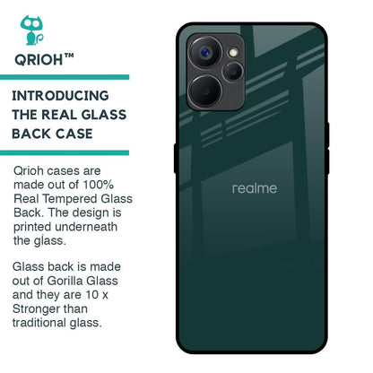 Olive Glass Case for Realme 9i 5G