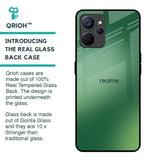 Green Grunge Texture Glass Case for Realme 9i 5G