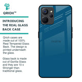 Cobalt Blue Glass Case for Realme 9i 5G