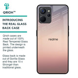 Golden Mauve Glass Case for Realme 9i 5G