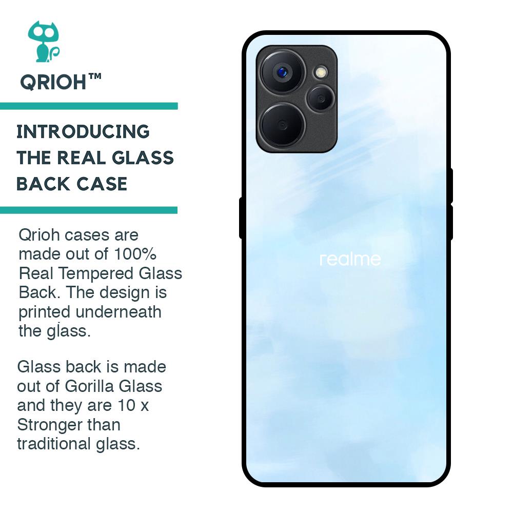 Bright Sky Glass Case for Realme 9i 5G
