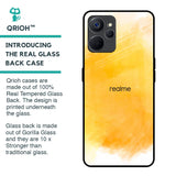 Rustic Orange Glass Case for Realme 9i 5G