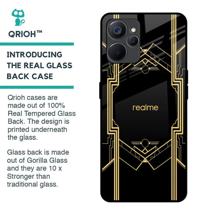 Sacred Logo Glass Case for Realme 9i 5G