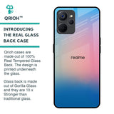 Blue & Pink Ombre Glass case for Realme 9i 5G