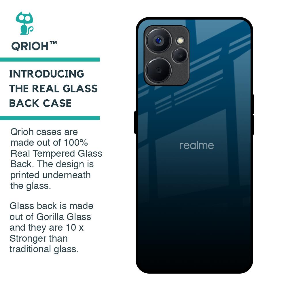 Sailor Blue Glass Case For Realme 9i 5G