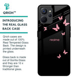 Fly Butterfly Glass Case for Realme 9i 5G