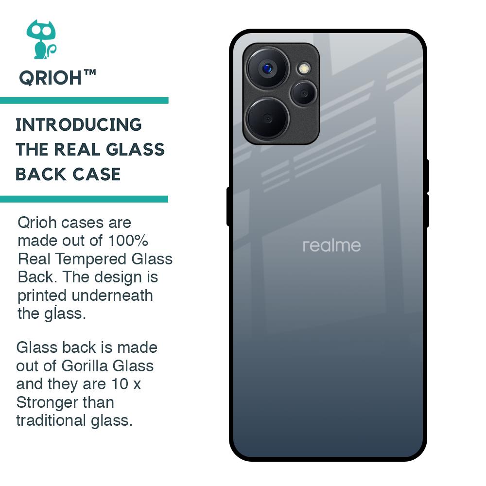 Dynamic Black Range Glass Case for Realme 9i 5G