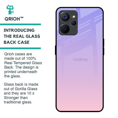 Lavender Gradient Glass Case for Realme 9i 5G