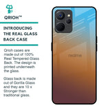 Rich Brown Glass Case for Realme 9i 5G