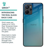Sea Theme Gradient Glass Case for Realme 9i 5G