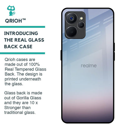 Light Sky Texture Glass Case for Realme 9i 5G