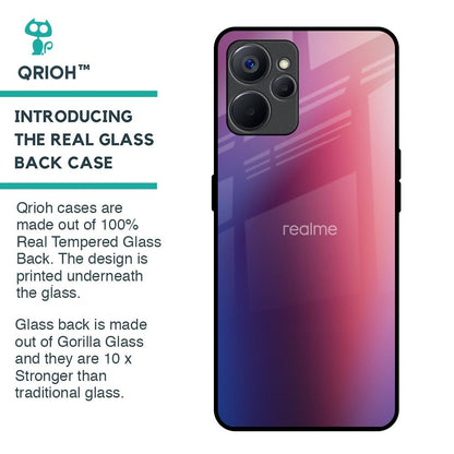 Multi Shaded Gradient Glass Case for Realme 9i 5G
