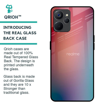 Dusty Multi Gradient Glass Case for Realme 9i 5G