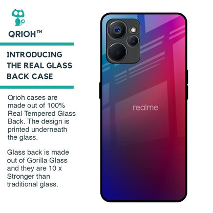 Magical Color Shade Glass Case for Realme 9i 5G