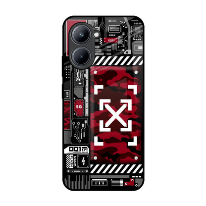 Technology Art Realme C33 Glass Back Cover Online