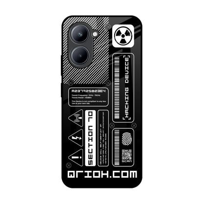 Futuristic Art Realme C33 Glass Back Cover Online