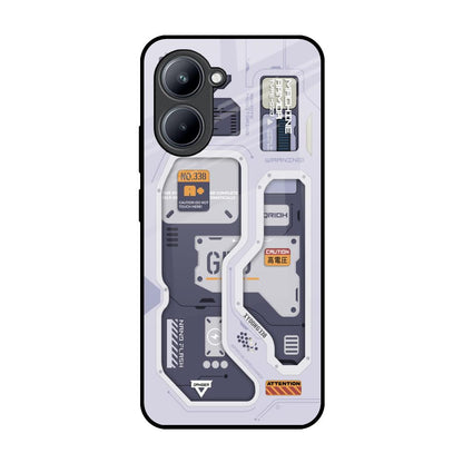 Tech Savvy Realme C33 Glass Back Cover Online