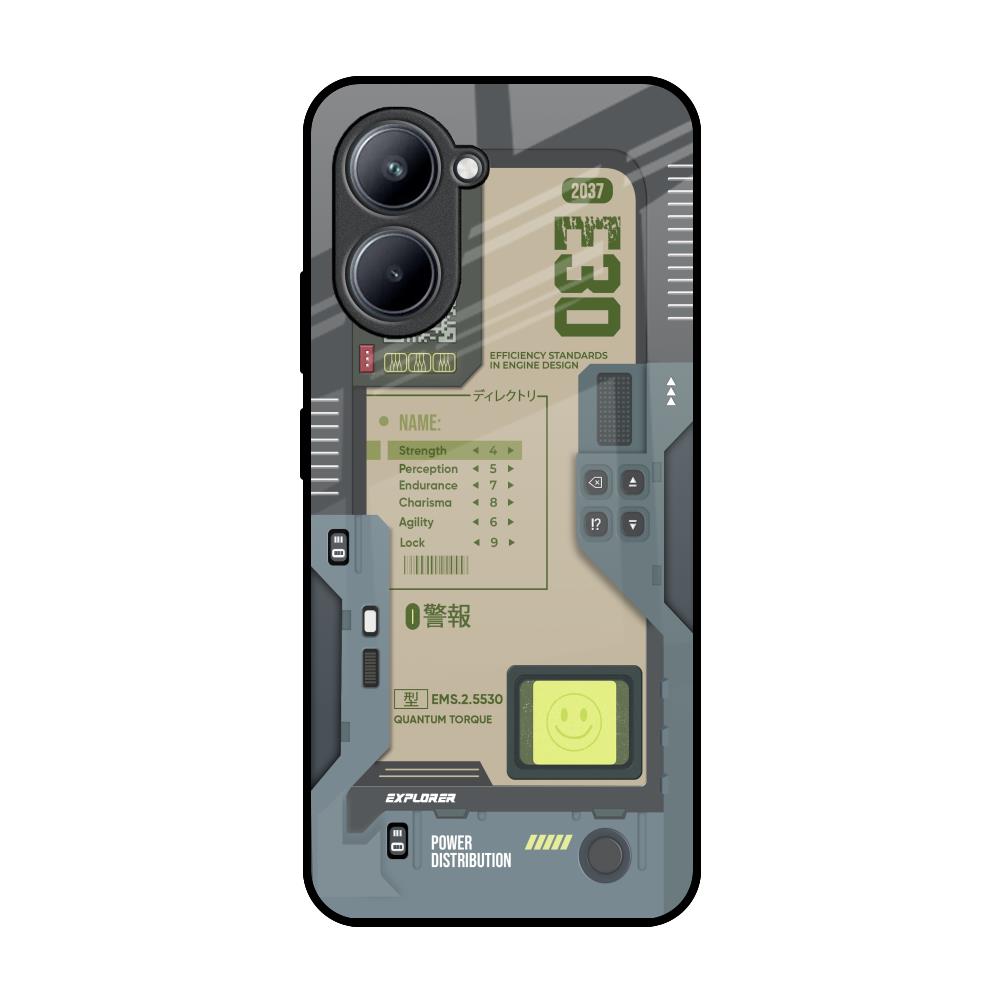 Art Station Realme C33 Glass Back Cover Online