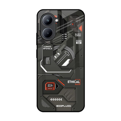 Tech Aesthetics Realme C33 Glass Back Cover Online