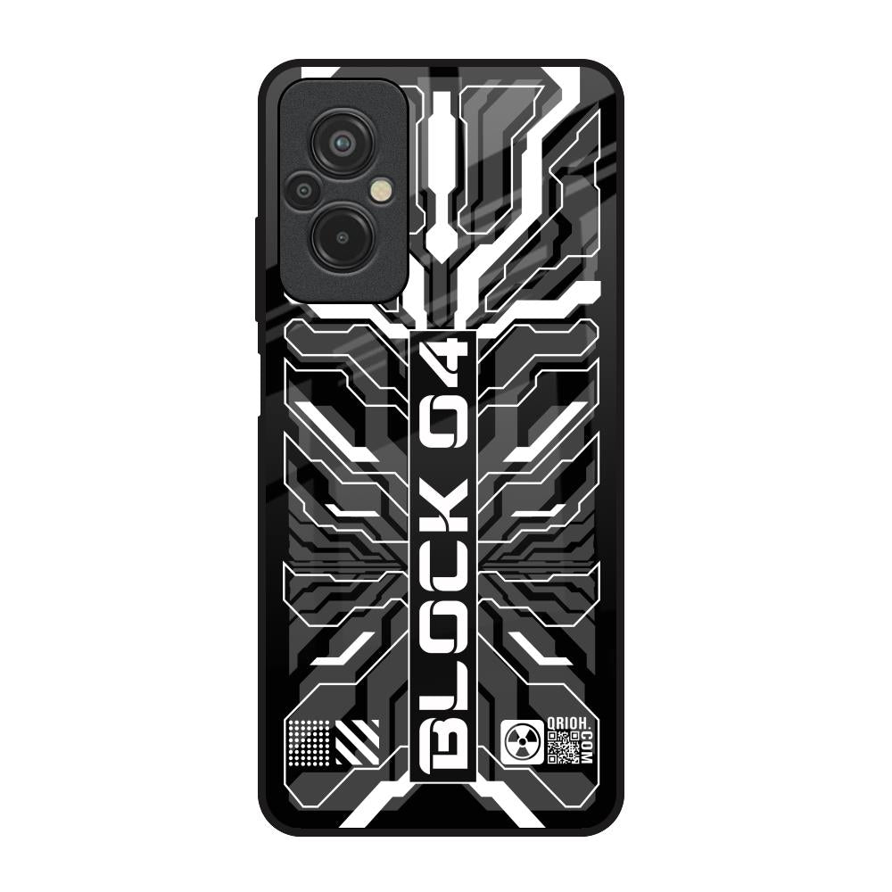 Monochrome Magic Redmi 11 Prime Glass Back Cover Online
