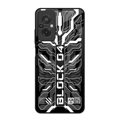Monochrome Magic Redmi 11 Prime Glass Back Cover Online