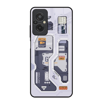 Tech Savvy Redmi 11 Prime Glass Back Cover Online