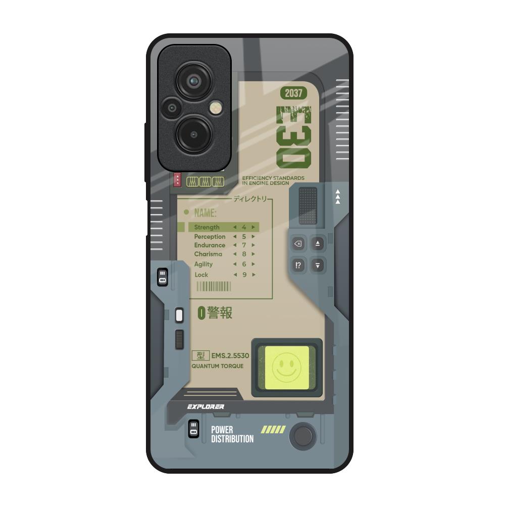 Art Station Redmi 11 Prime Glass Back Cover Online