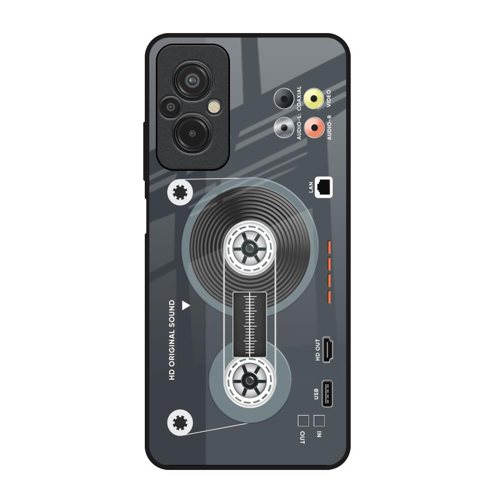Retro Recorder Redmi 11 Prime Glass Back Cover Online