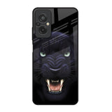 Angry Black Leopard Redmi 11 Prime Glass Back Cover Online