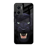 Angry Black Leopard Redmi 11 Prime 5G Glass Back Cover Online