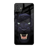 Angry Black Leopard Samsung Galaxy M13 5G Glass Back Cover Online