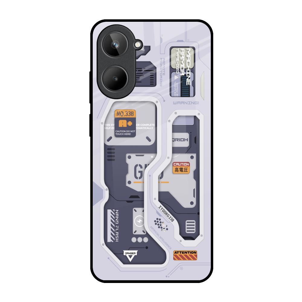 Tech Savvy Realme 10 Glass Back Cover Online