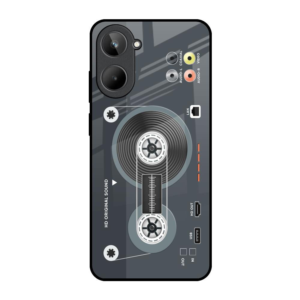 Retro Recorder Realme 10 Glass Back Cover Online