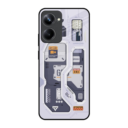 Tech Savvy Realme 10 Pro 5G Glass Back Cover Online