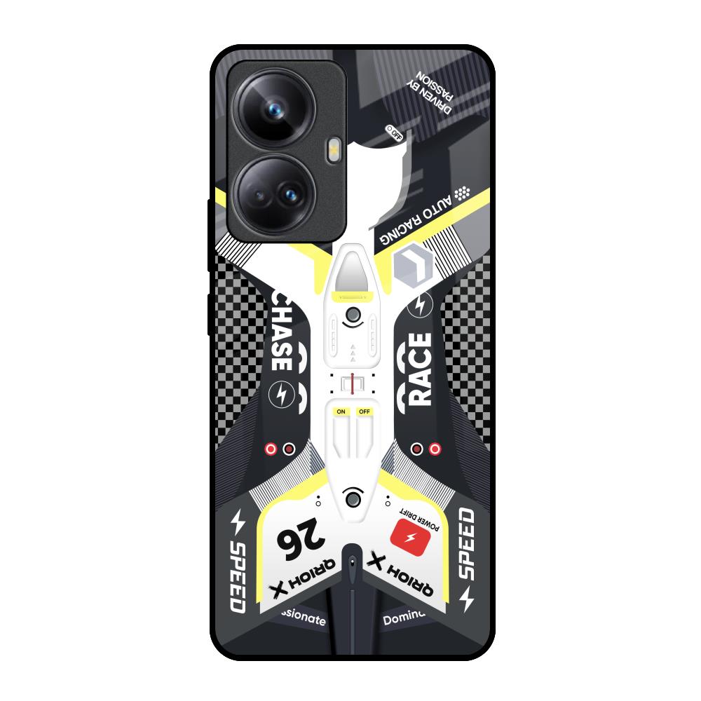 Car Enthusiast Realme 10 Pro Plus 5G Glass Back Cover Online