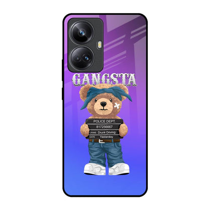Gangsta Bear Realme 10 Pro Plus 5G Glass Back Cover Online