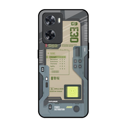Art Station OPPO A77s Glass Back Cover Online