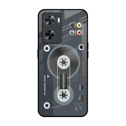 Retro Recorder OPPO A77s Glass Back Cover Online