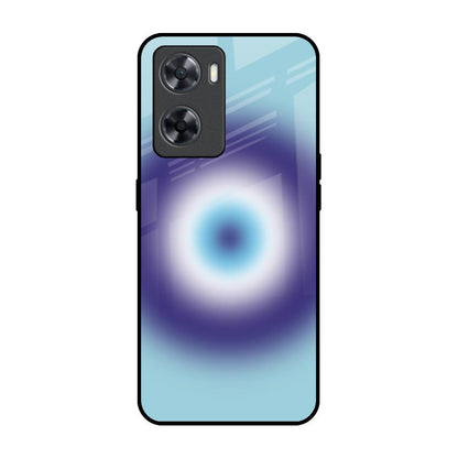 Evil Eye Art OPPO A77s Glass Back Cover Online