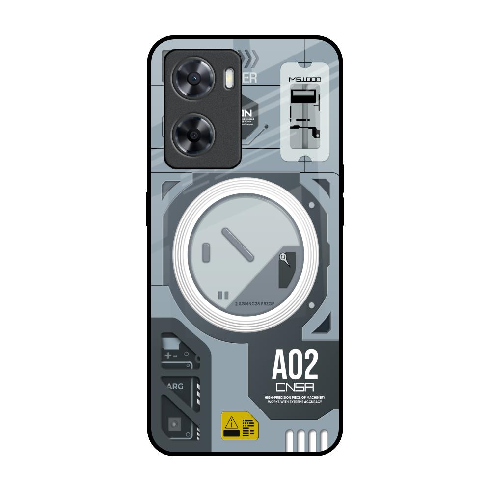 Modern Technology OPPO A77s Glass Back Cover Online