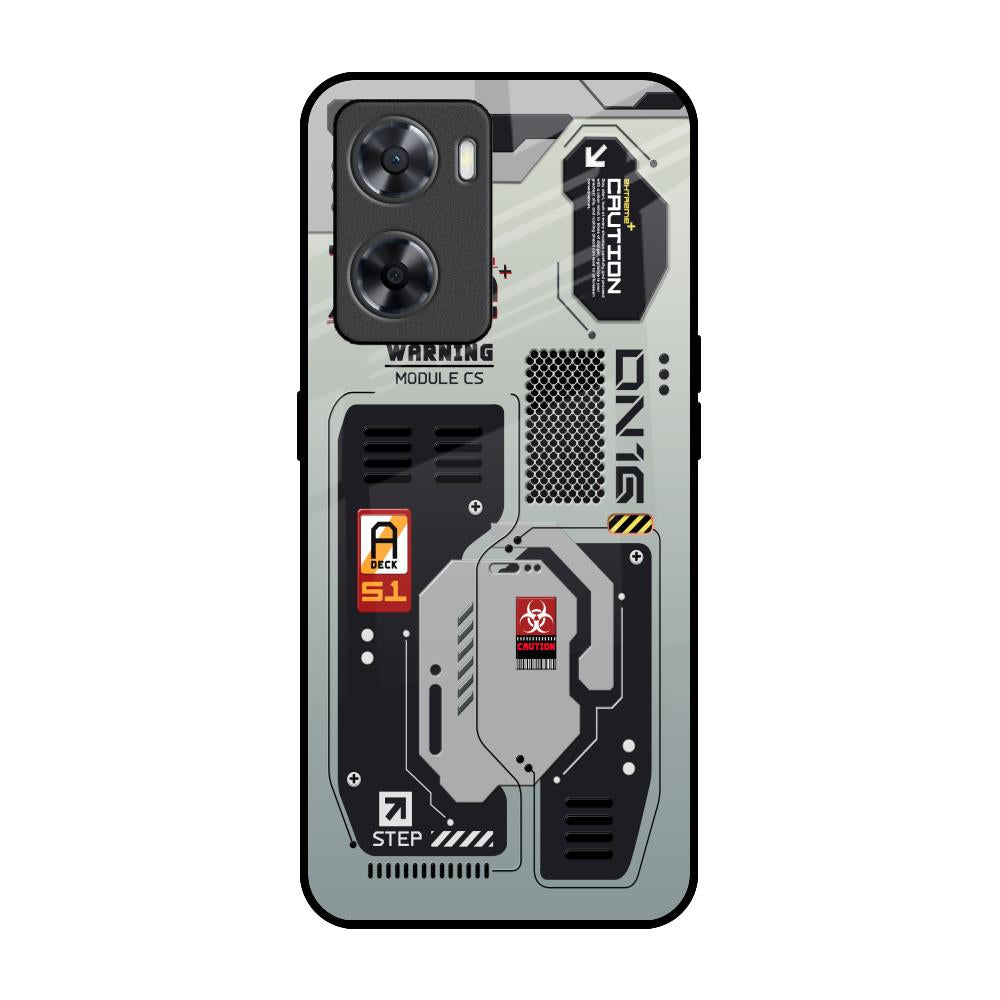 Techno Vibes OPPO A77s Glass Back Cover Online