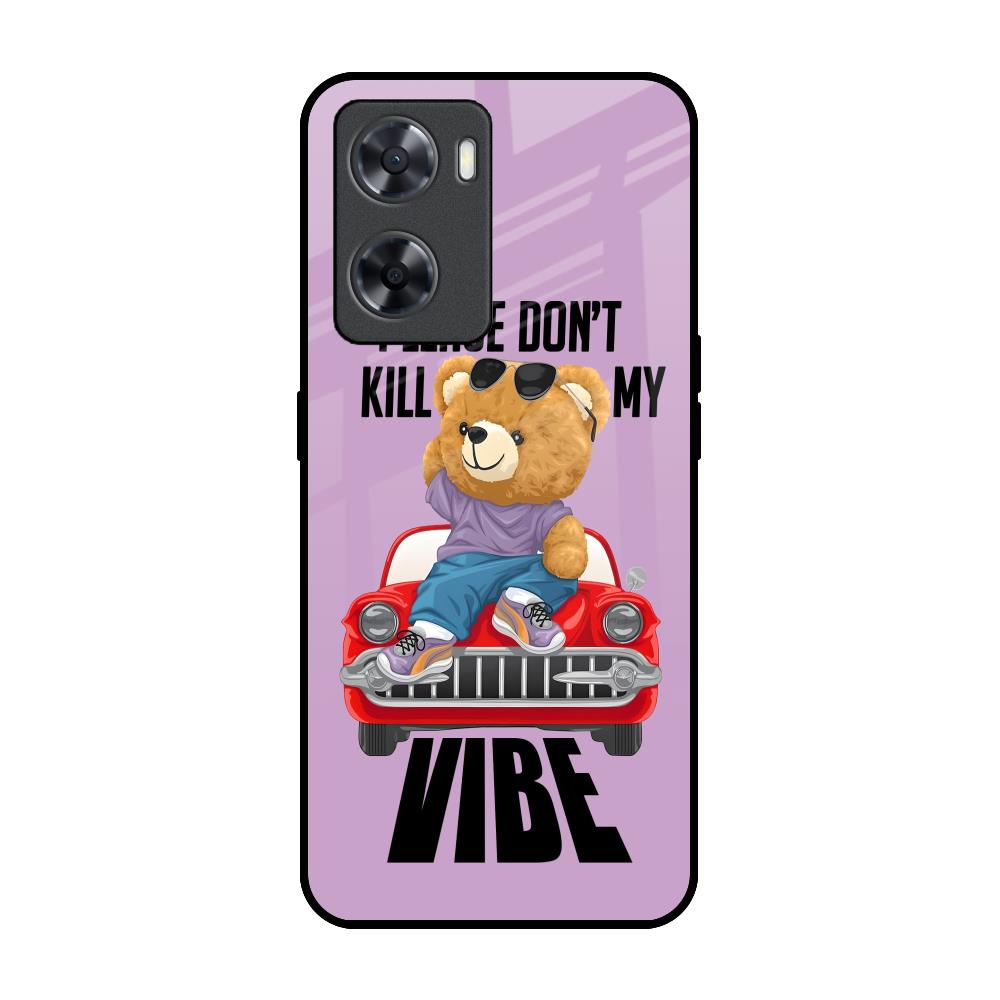 Don't Kill My Vibe OPPO A77s Glass Back Cover Online
