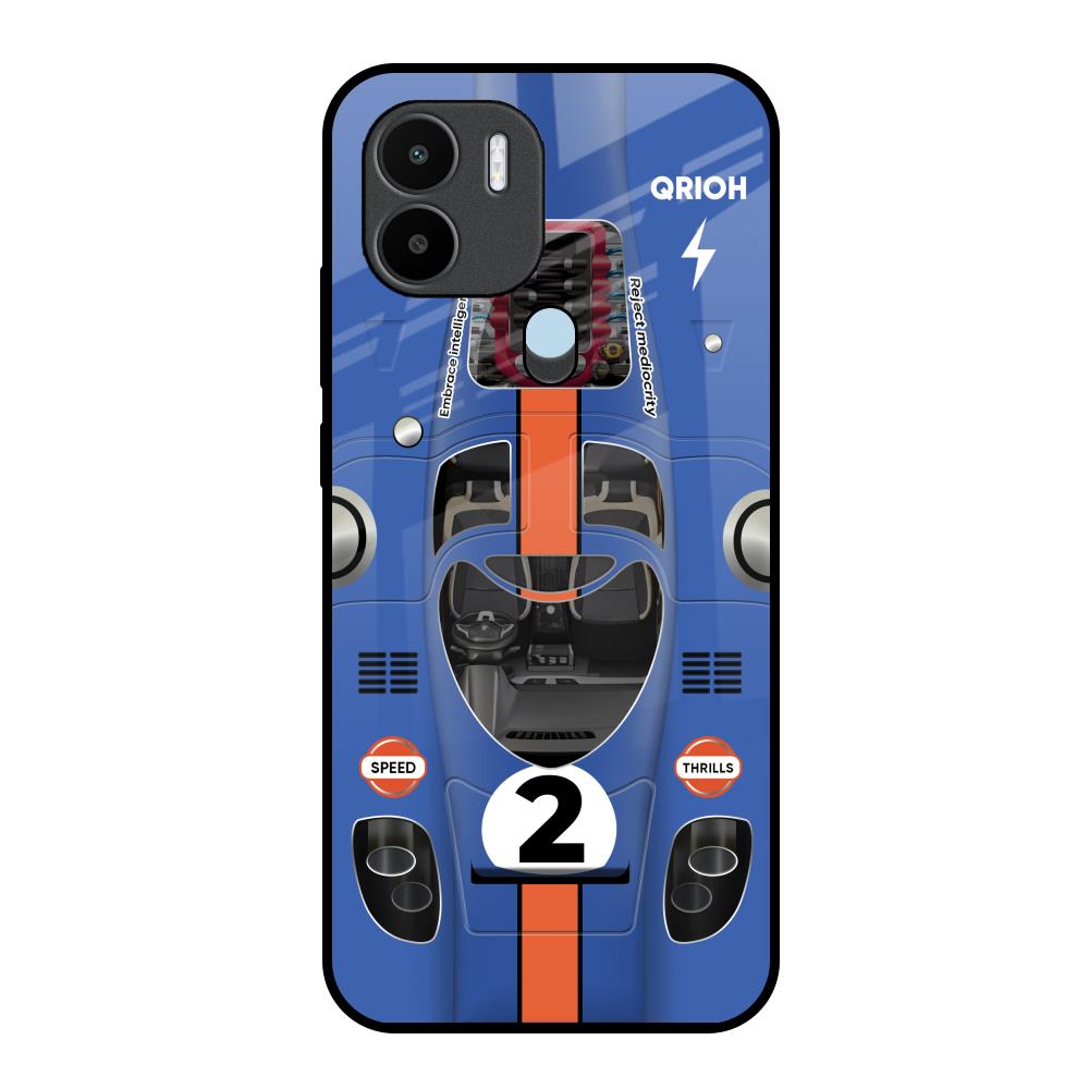 Car Adiction Redmi A1 Plus Glass Back Cover Online
