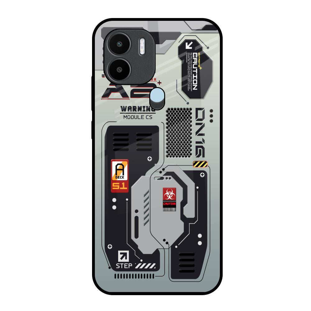 Techno Vibes Redmi A1 Plus Glass Back Cover Online