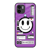 Code with Smile Redmi A1 Plus Glass Back Cover Online