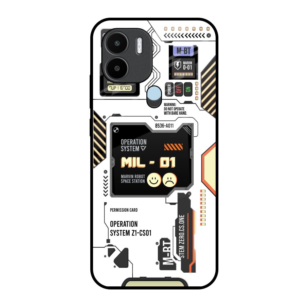 Tech Display Redmi A1 Plus Glass Back Cover Online