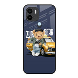 Adventurous Bear Redmi A1 Plus Glass Back Cover Online