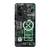 Green Camo Circuit iQOO 11 Glass Back Cover Online