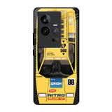 Yellow Racing Car iQOO 11 Glass Back Cover Online