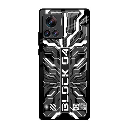 Monochrome Magic Motorola Edge 30 Ultra Glass Back Cover Online